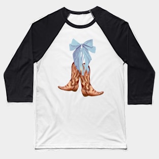 Cowgirl Boots Baseball T-Shirt